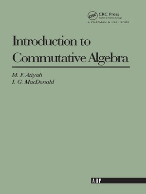 cover image of Introduction to Commutative Algebra
